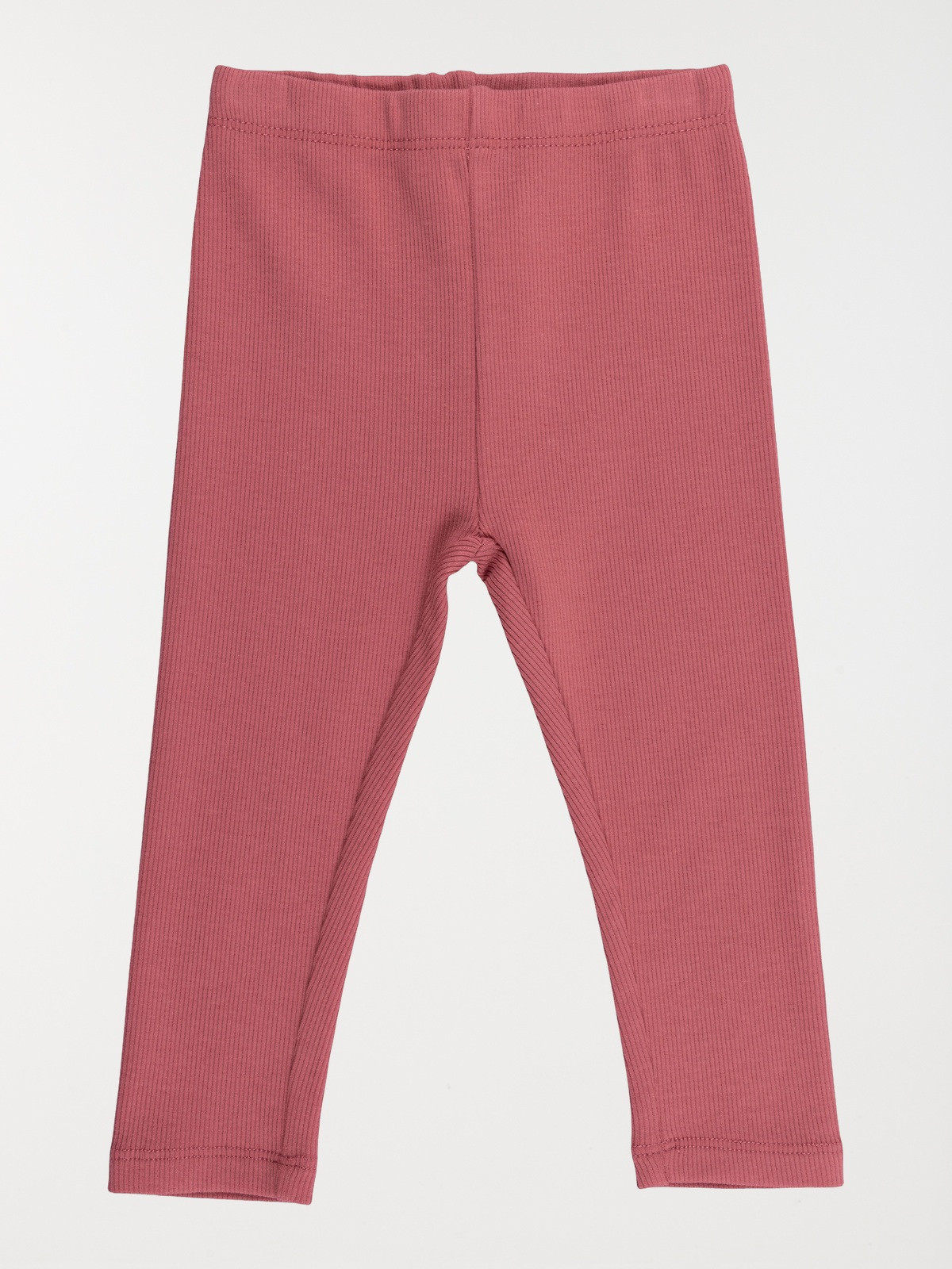 Legging côtelé rose marbré fille (3-36M) Legging côtelé rose marbré fille (3-36M)