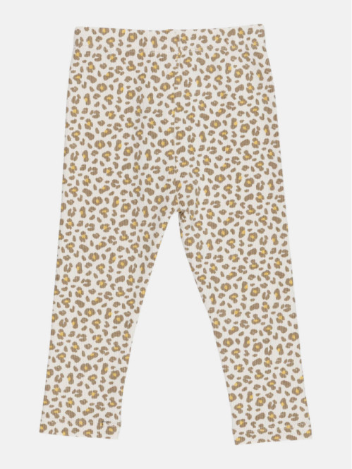 Legging côtelé léopard fille (3-36M)