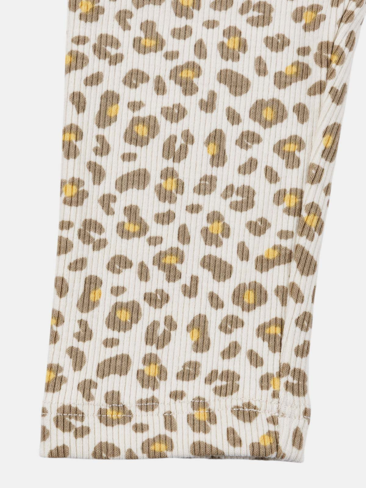 Legging côtelé léopard fille (3-36M)