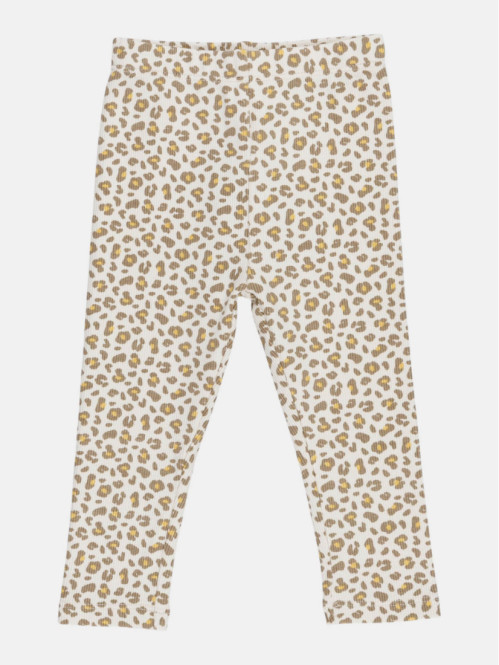 Legging côtelé léopard fille (3-36M)