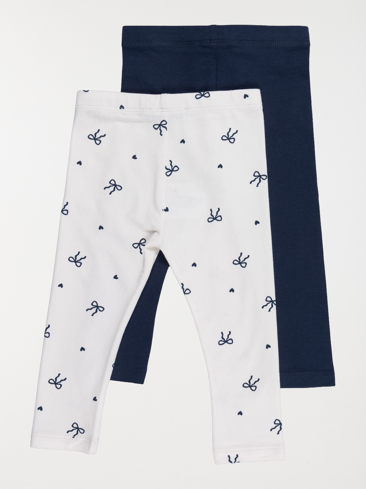 Lot de 2 leggings fille (3-36M) Lot de 2 leggings fille (3-36M)