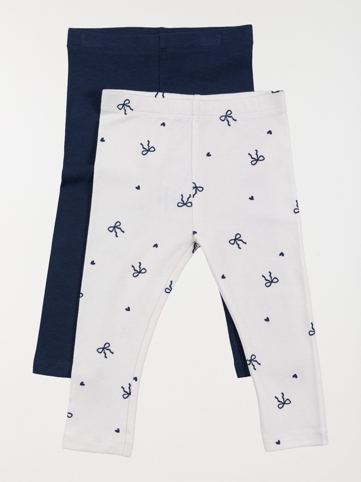 Lot de 2 leggings fille (3-36M) Lot de 2 leggings fille (3-36M)