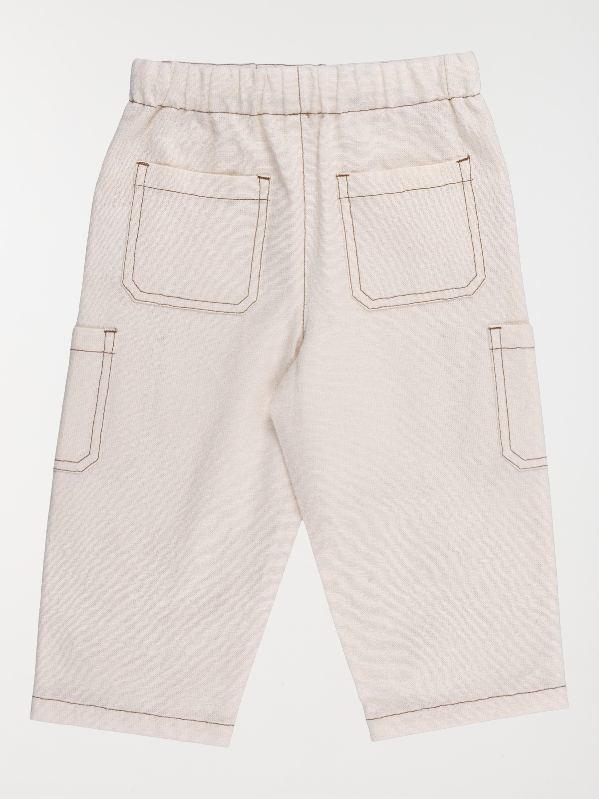 Pantalon cargo élastiqué garçon (6-36M) Pantalon cargo élastiqué garçon (6-36M)