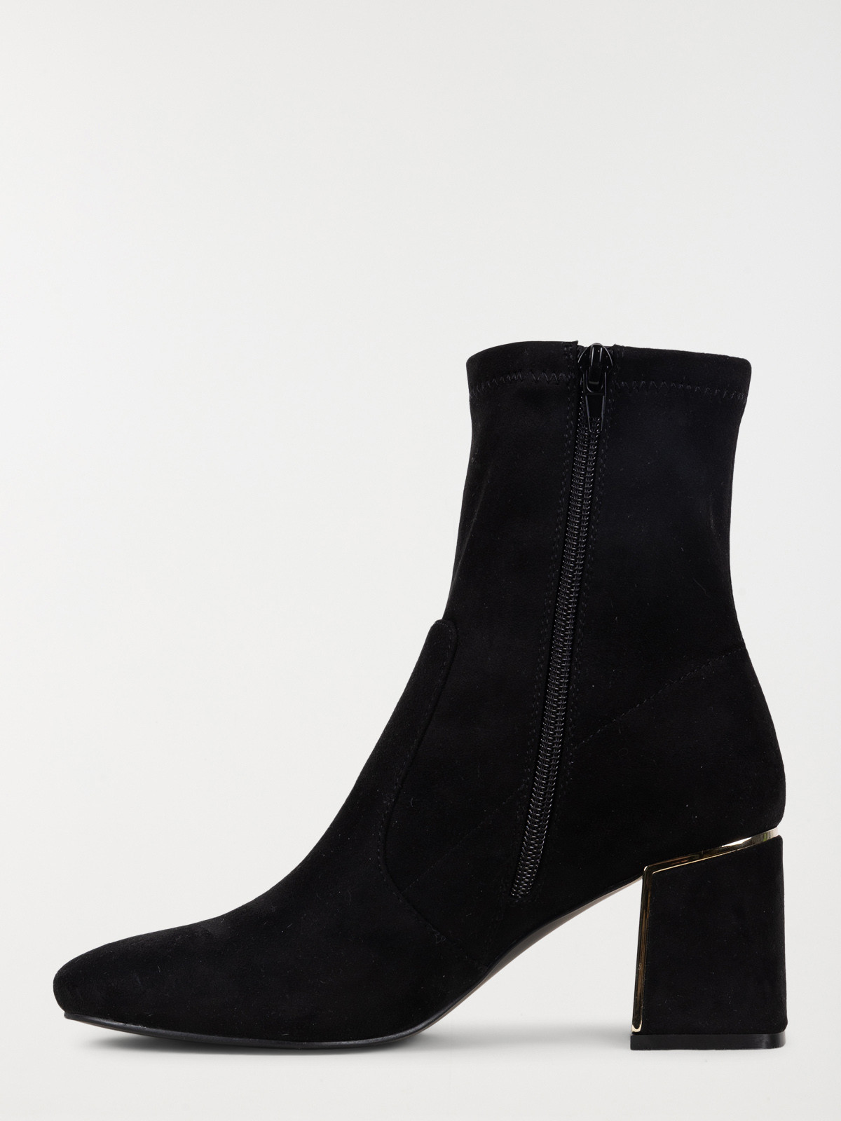 Bottines noires et dorées femme (36-41)