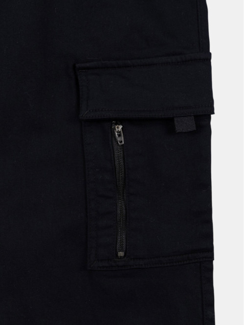 Pantalon cargo noir grande...