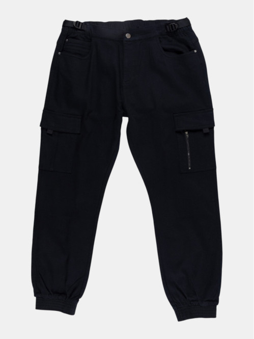 Pantalon cargo noir grande...