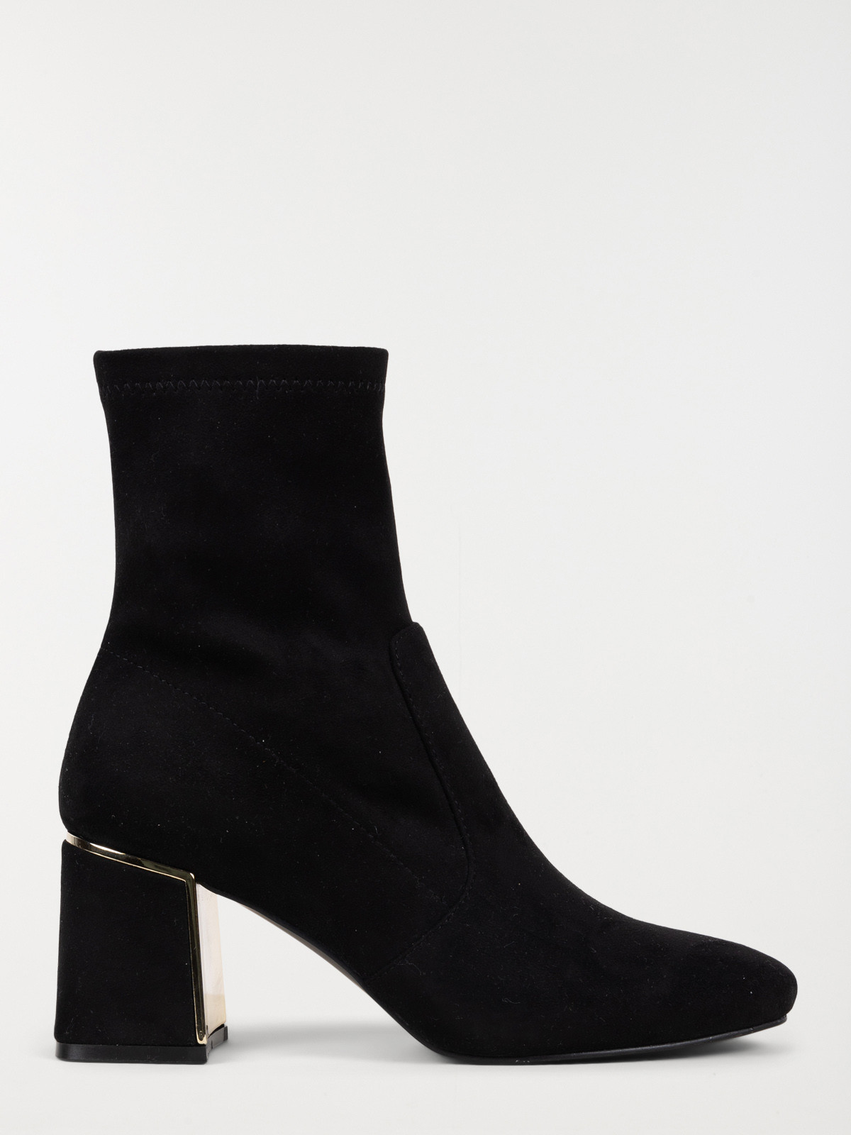 Bottines noires et dorées femme (36-41)