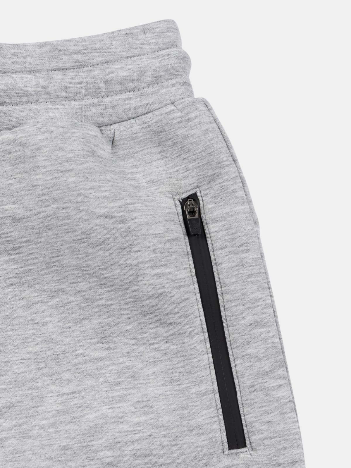 Jogging uni gris chiné garçon (XXS-M)