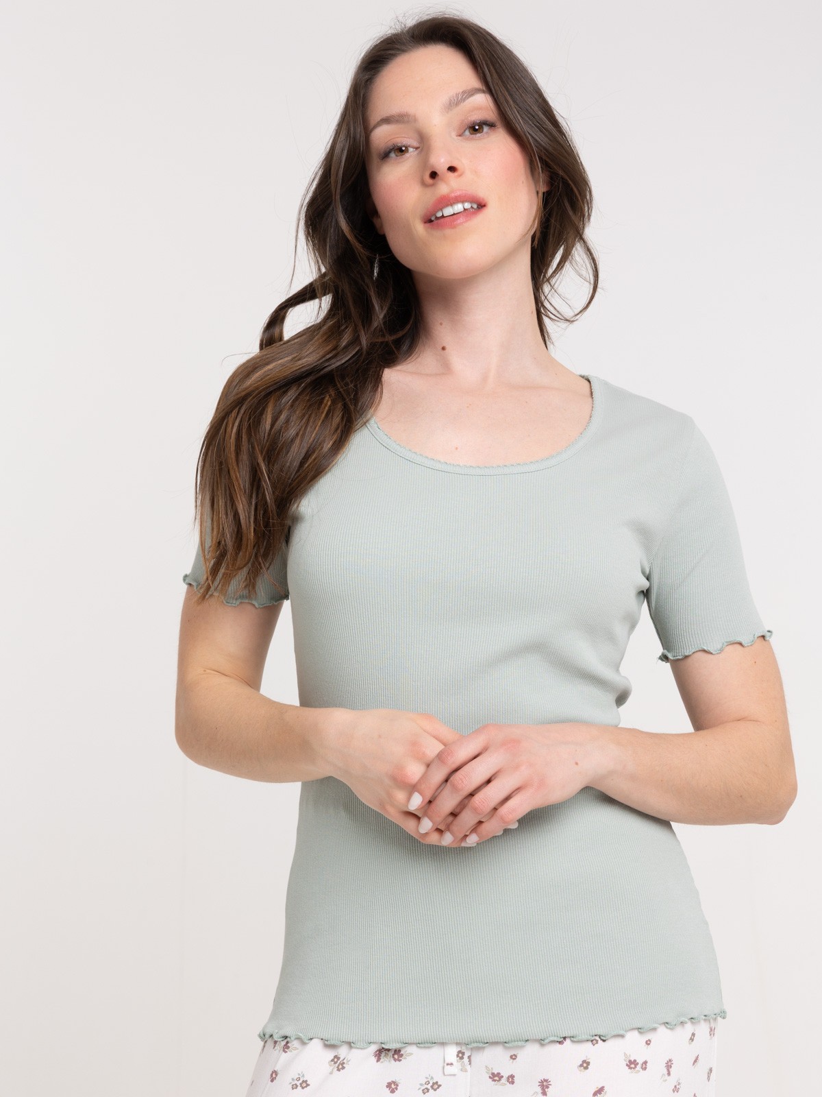 Haut de pyjama jade femme