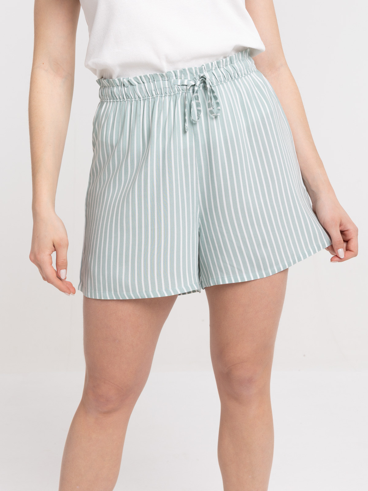 Bas de pyjama short rayé femme Bas de pyjama short rayé femme