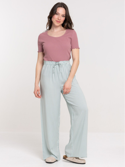 Bas de pyjama pantalon rayé...