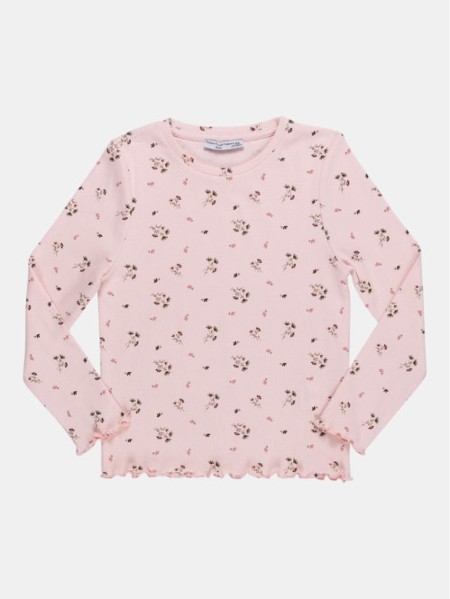 Pyjama motif fleuri fille...