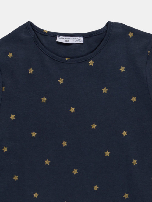 Pyjama motif étoile dorée...