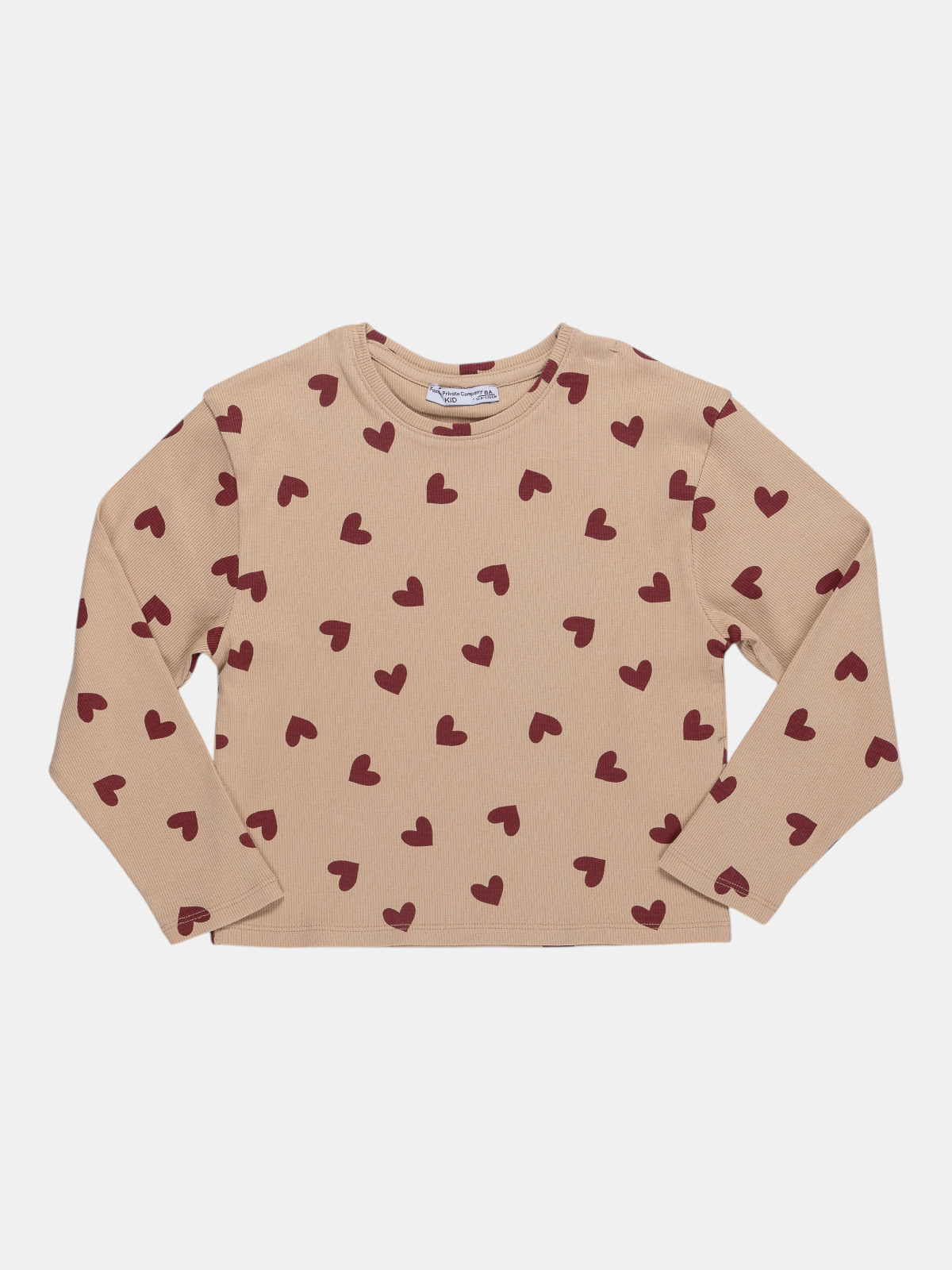 Pyjama motif coeur fille (6-14A)