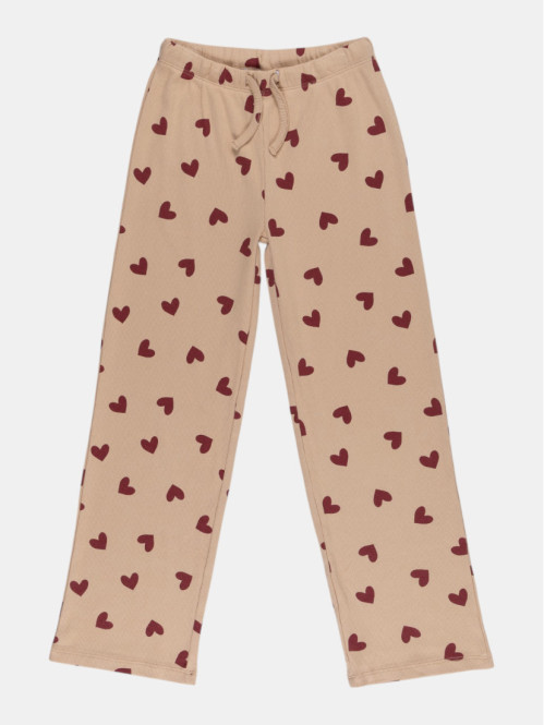 Pyjama motif coeur fille...