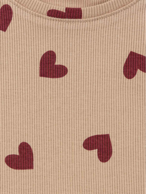 Pyjama motif coeur fille...