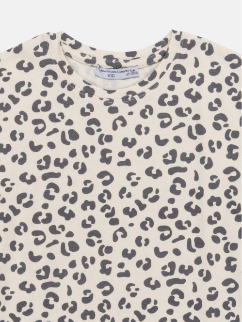 Pyjama motif léopard fille...