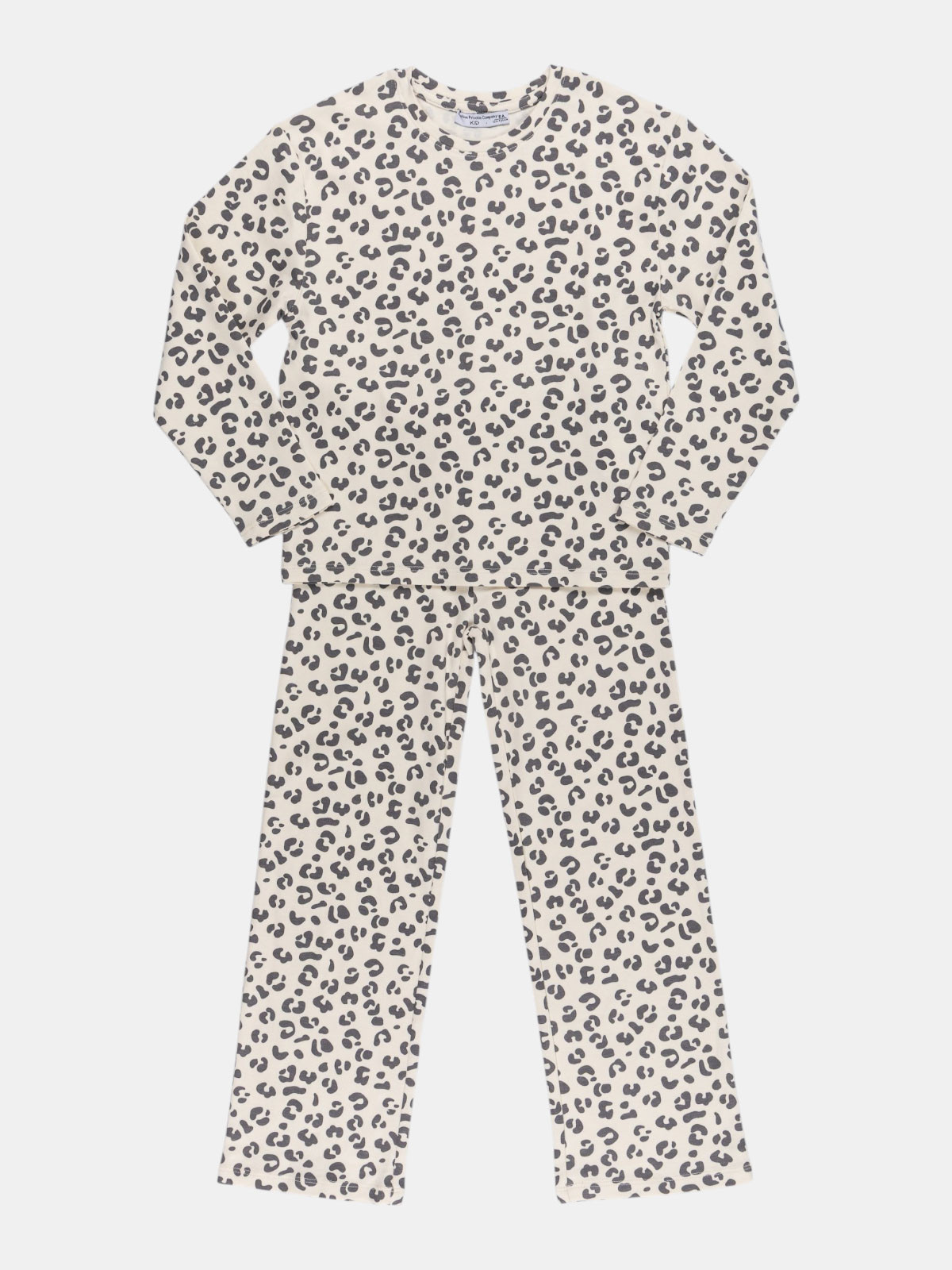 Pyjama motif léopard fille (3-12A) Pyjama motif léopard fille (3-12A)