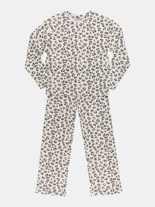 Pyjama motif léopard fille...