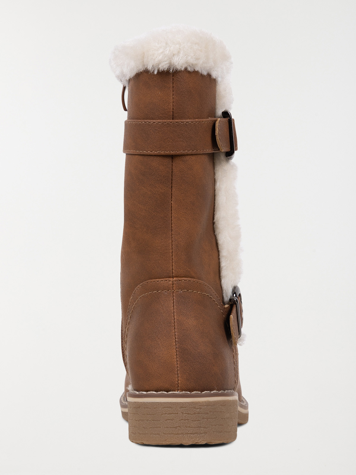Bottines marrons fourrées fille (31-35)