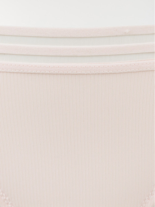 Shorty dentelle silky rose...