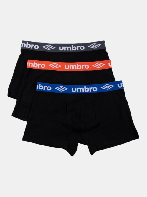 Lot de 3 boxers Umbro noir...