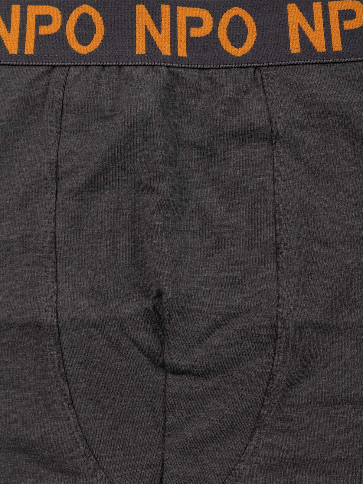 Lot de 3 boxers gris homme