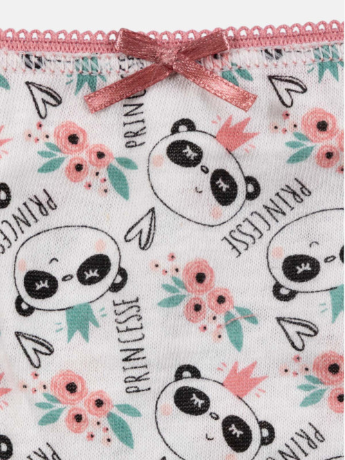Lot de 5 slips motif panda...