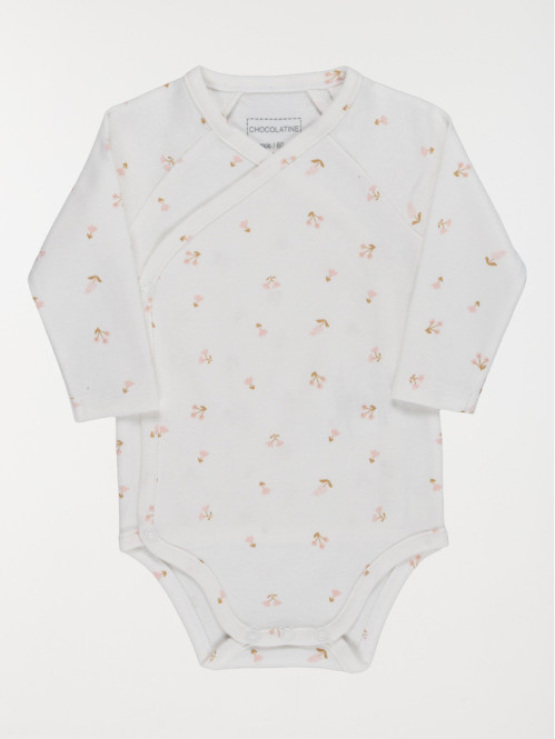 Lot 2 bodies bébé d'amour fille (0-9M)