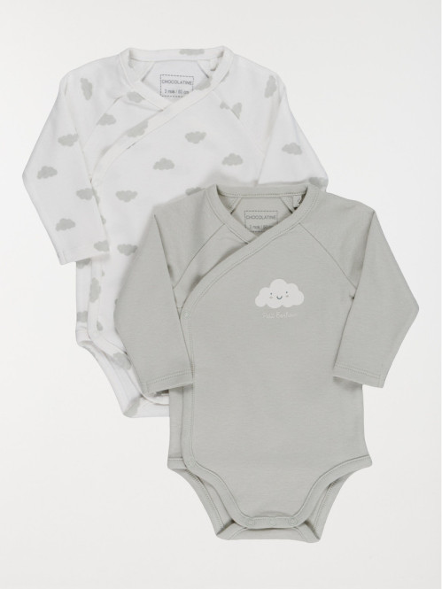 Lot bodies petit bonheur garçon (0-9M) Lot bodies petit bonheur garçon (0-9M)