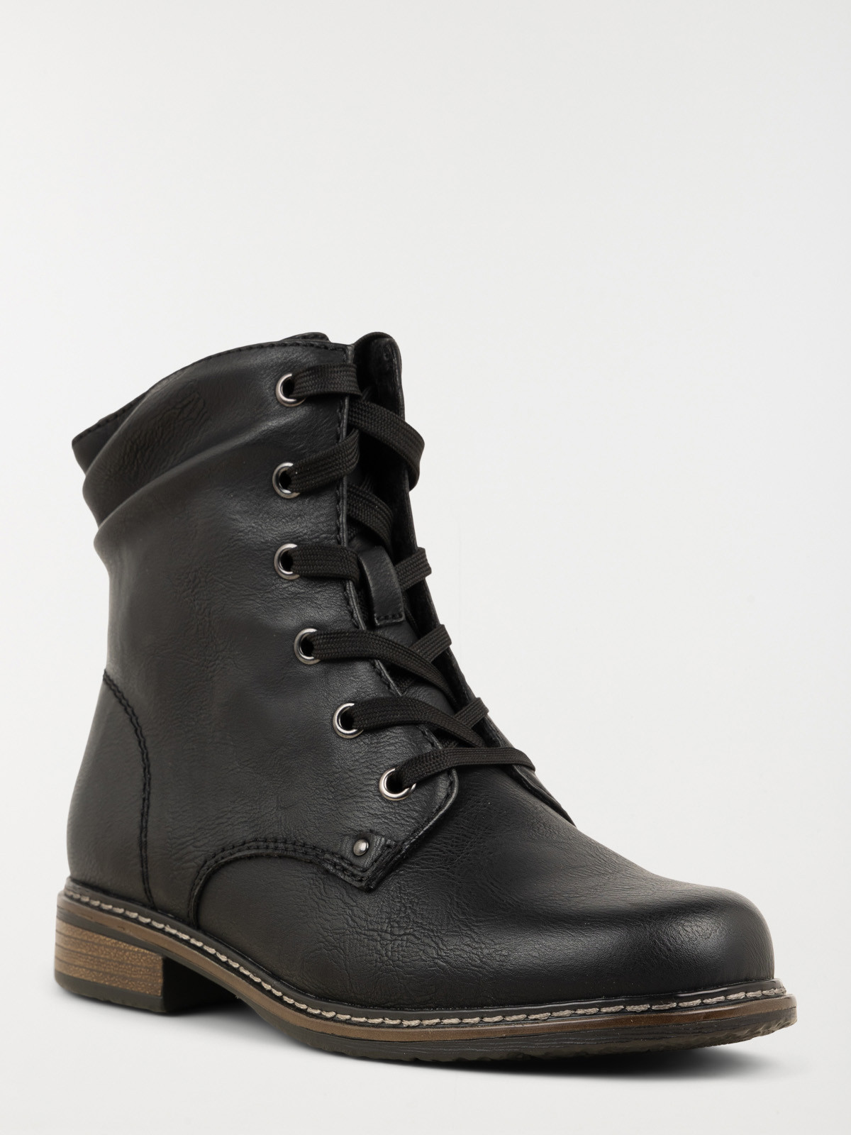 Bottines lacets et zip femme (36-41)