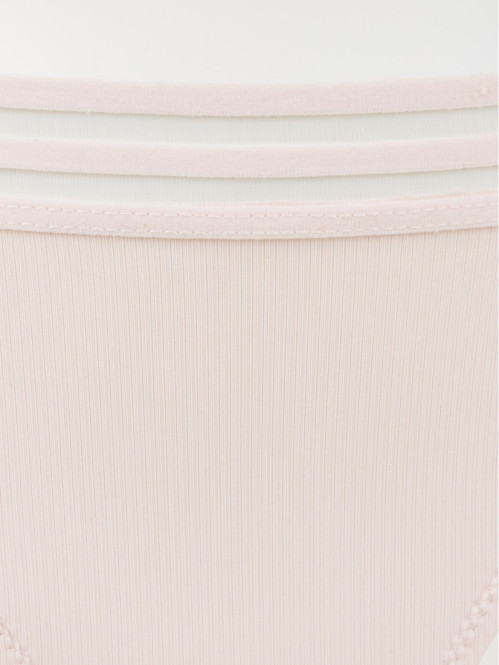 Tanga dentelle silky rose...