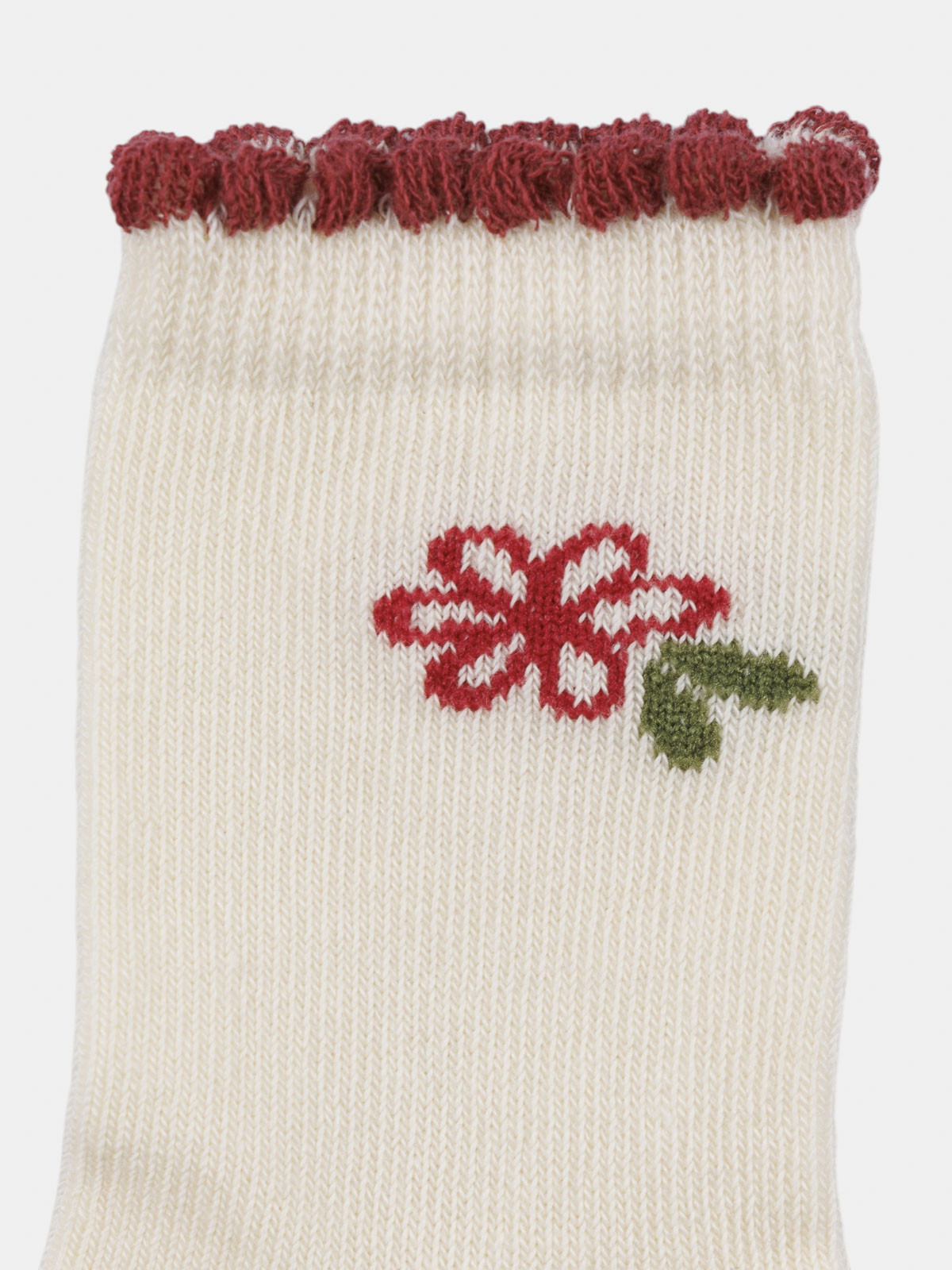Lot 3 paires chaussettes fleuries fille Lot 3 paires chaussettes fleuries fille