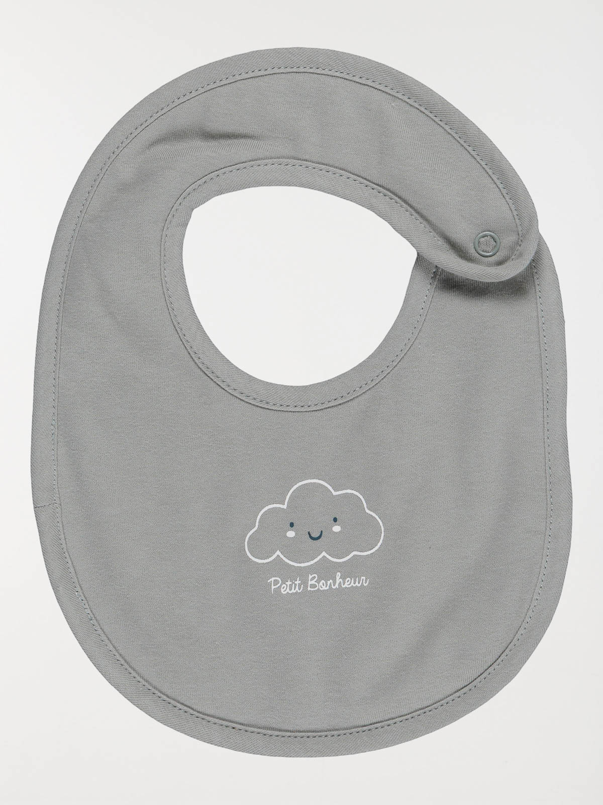 Lot de 3 bavoirs bébé Petit Bonheur