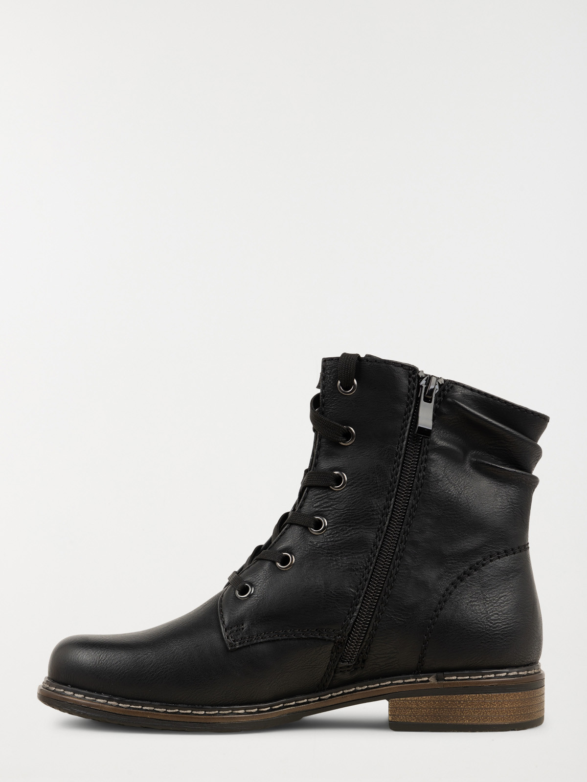 Bottines lacets et zip femme (36-41)