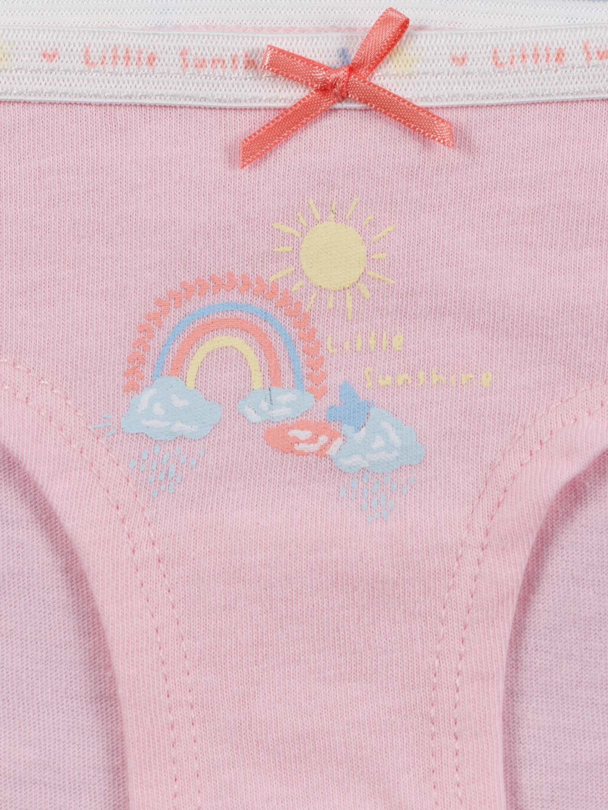 Lot de 3 shorties arc-en-ciel fille Lot de 3 shorties arc-en-ciel fille