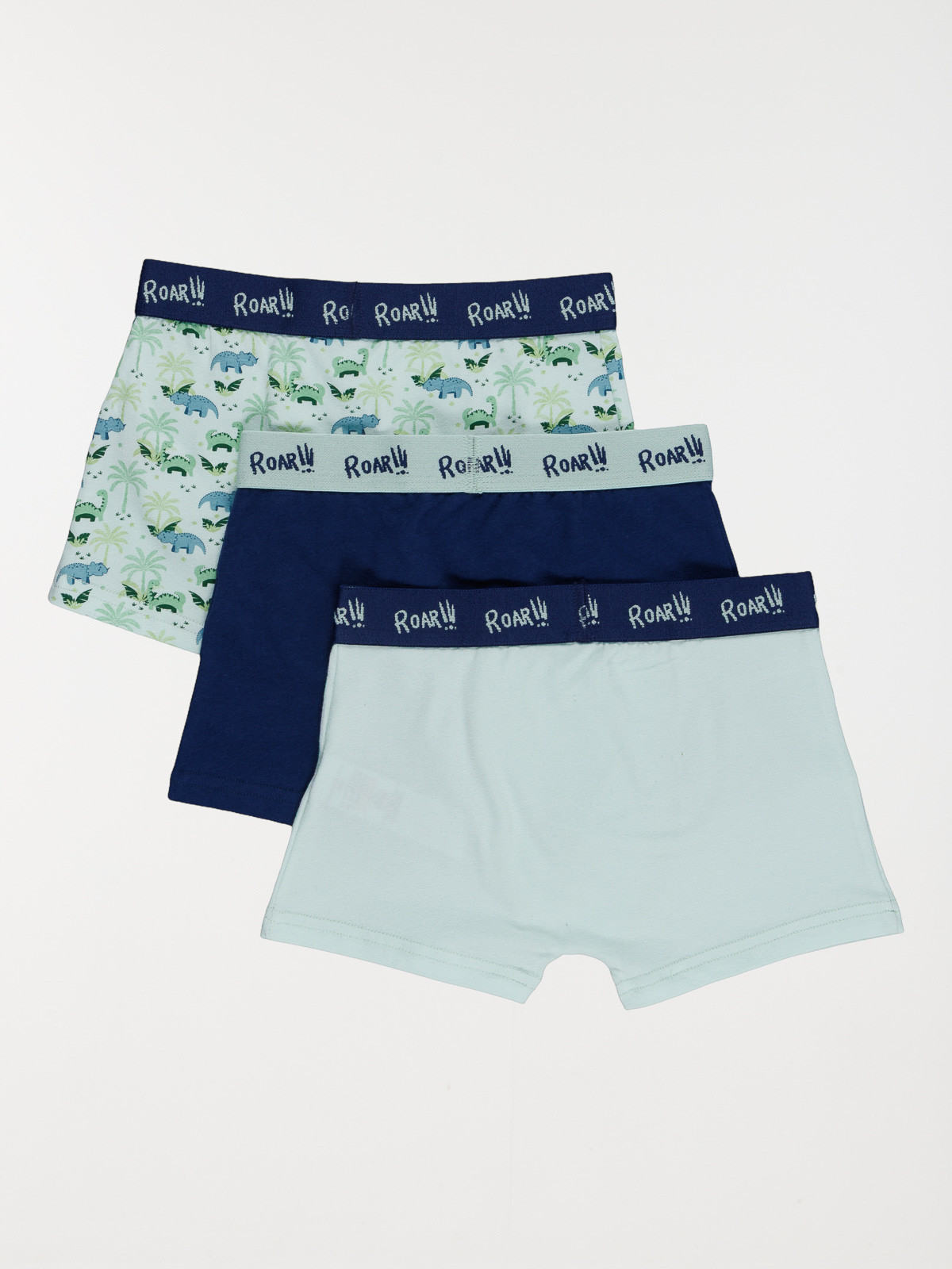 Lot de 3 boxers dinosaures garçon