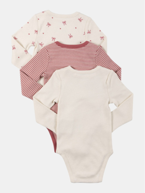 Lot de 3 bodies noeuds...