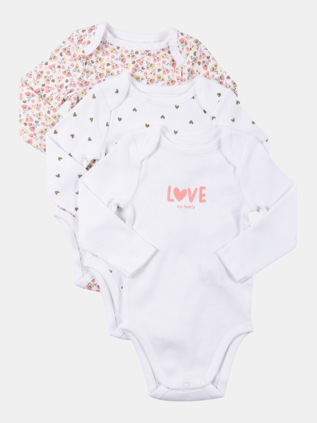 Lot 3 bodies love family fille (3-24M) Lot 3 bodies love family fille (3-24M)