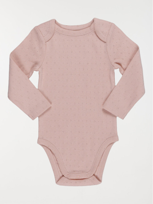 Lot de 3 bodies unis fille...