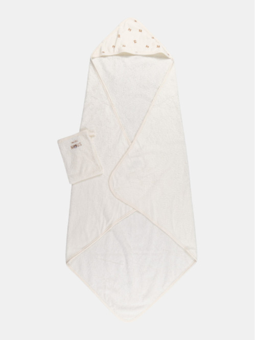 Cape de bain et gant Mini...
