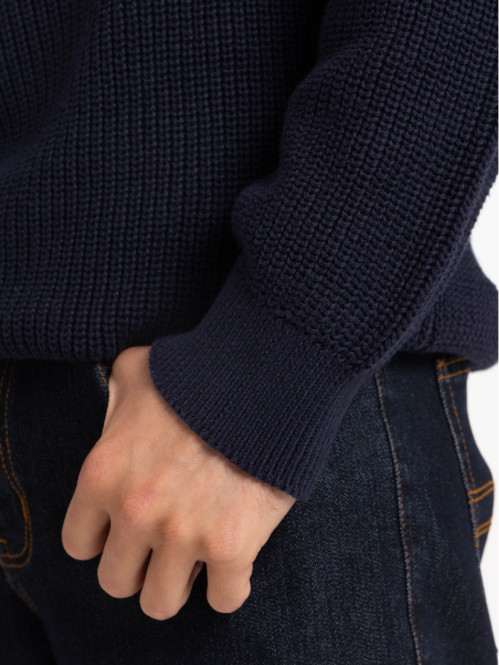Pull homme col rond marine navy Pull homme col rond marine navy