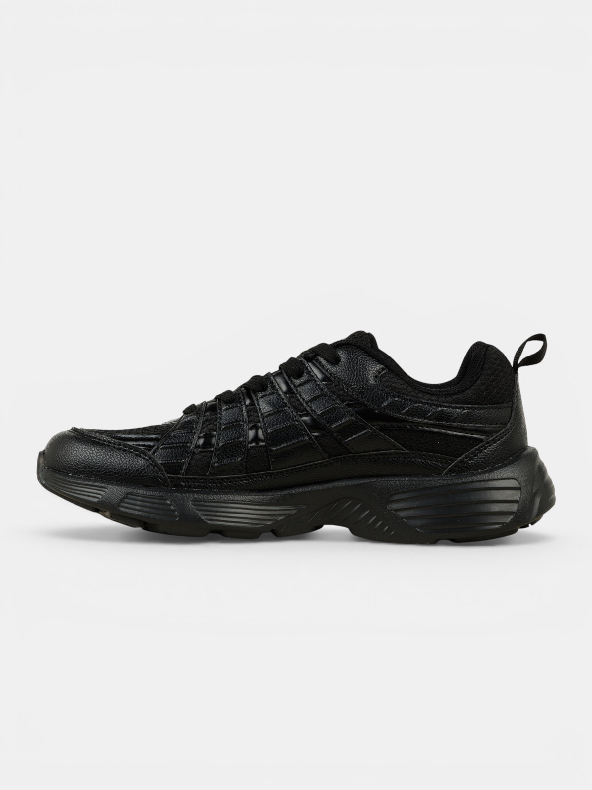Baskets de sport noires garçon (31-39) Baskets de sport noires garçon (31-39)
