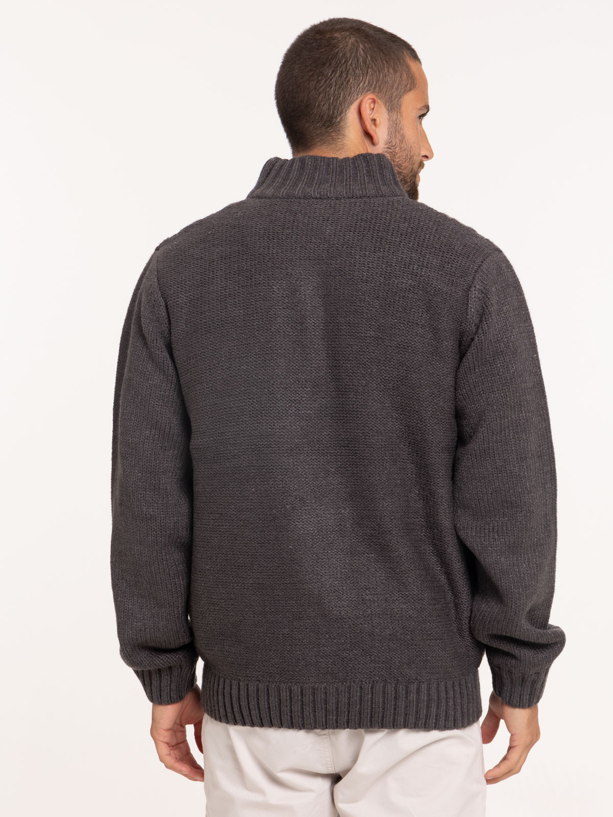 Gilet zippé doublé sherpa homme Gilet zippé doublé sherpa homme