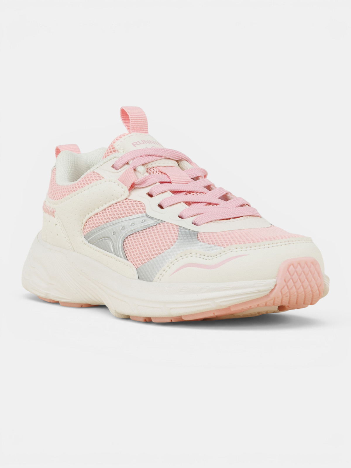 Basket de sport lacet rose fille (31-35)