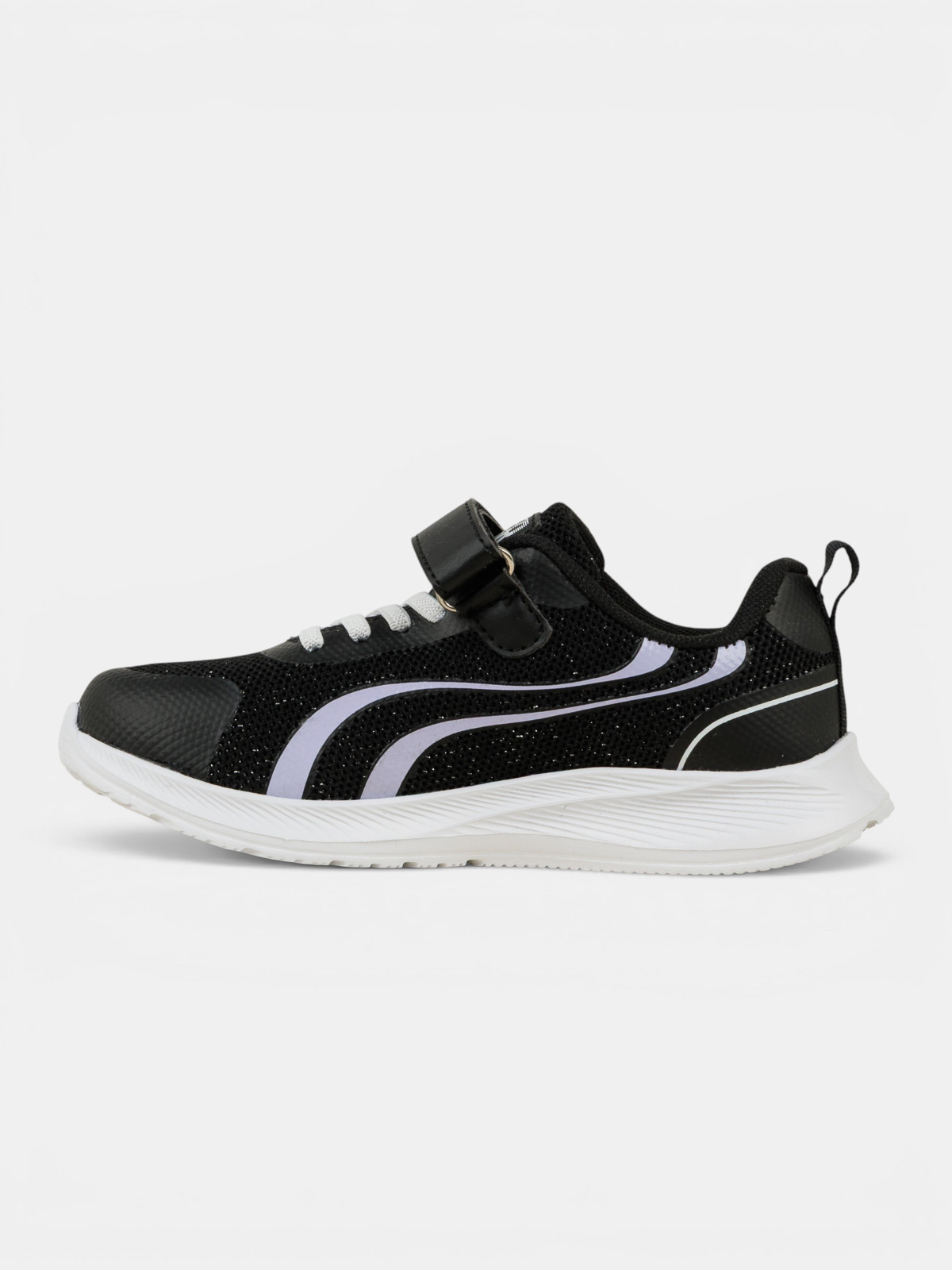 Baskets noires sport fille (24-30) Baskets noires sport fille (24-30)