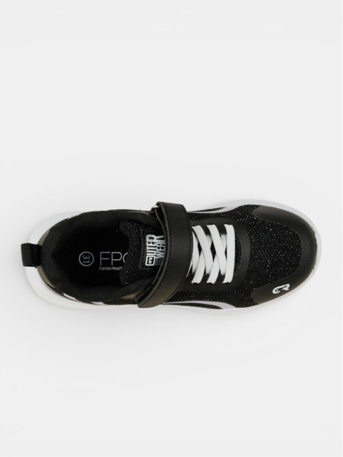 Baskets noires sport fille...