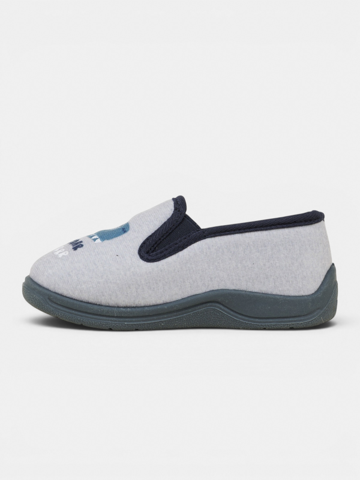 Chaussons gris dinosaure garçon (24-30)