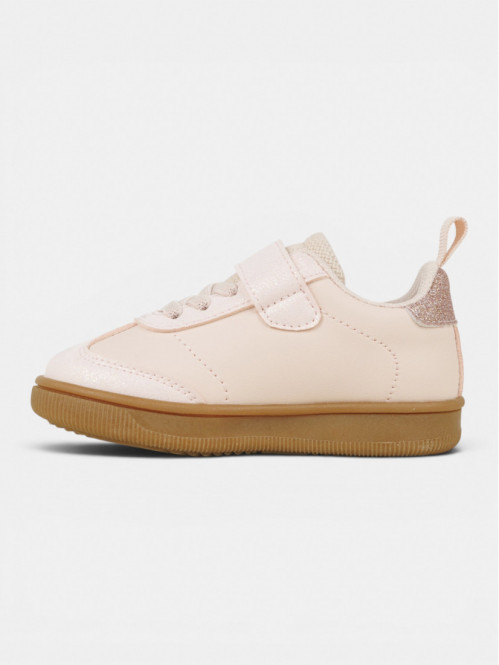Basket rose paillette fille...