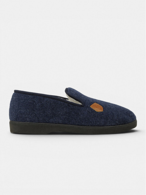 Pantoufles homme bleu (40-45)